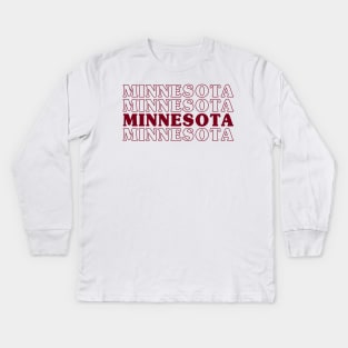 University of Minnesota Kids Long Sleeve T-Shirt